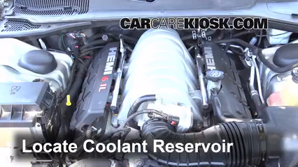 2006 Chrysler 300 C SRT8 6.1L V8 Coolant (Antifreeze) Add Coolant